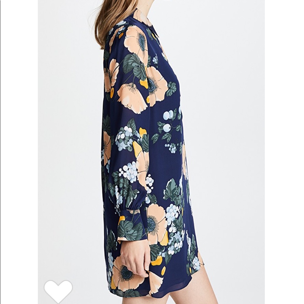 NWT Joie Amaranda Print Silk Shirtdress Size M - Picture 10 of 14